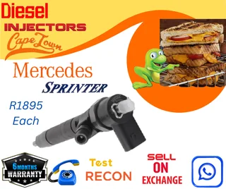 Mercedes Sprinter diesel injectors