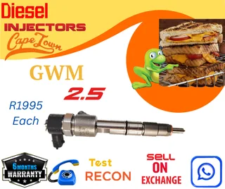 GWM 2.5 diesel injectors
