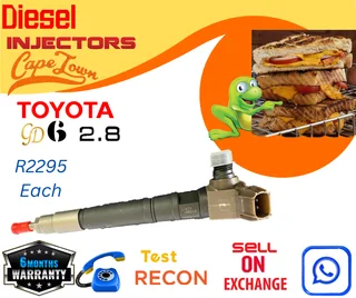 Toyota GD6 2.8 diesel injectors