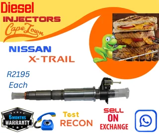 Nissan Xtrail diesel injectors