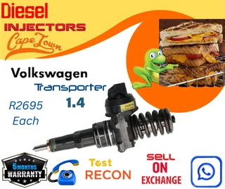 VW Transporter 1.4 diesel injectors