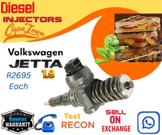 VW Jetta 1.9 diesel injectors