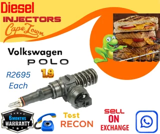 VW Polo 1.9 diesel injectors