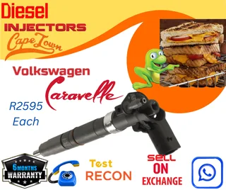 VW Caravelle diesel injectors