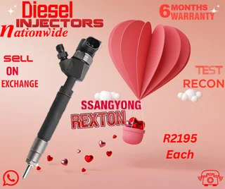 Ssangyong Rexton diesel injectors