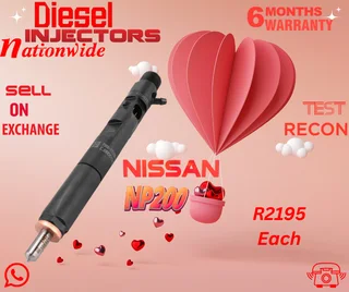 Nissan NP200 diesel injectors