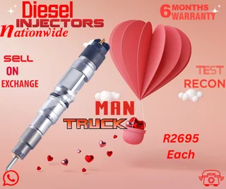 Man Truck diesel injectors