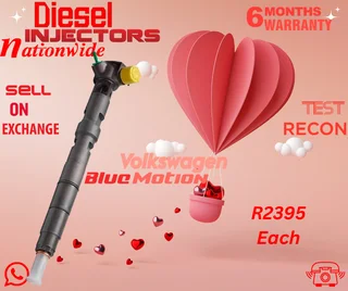 VW Bluemotion diesel injectors