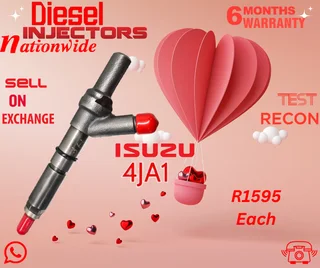 Isuzu 4JA1 diesel injectors