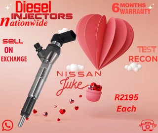 Nissan Juke diesel injectors