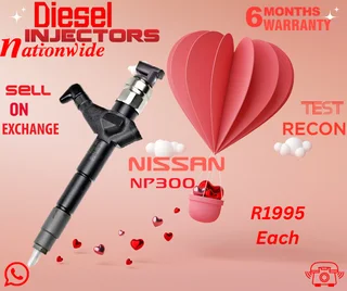 Nissan NP300 diesel injectors