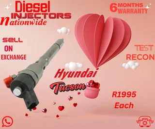 Hyundai Tucson diesel injectors