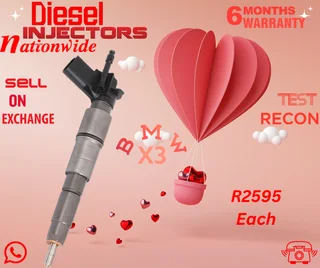 BMW X3 diesel injectors