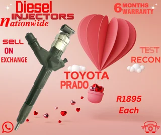 Toyota Prado diesel injectors