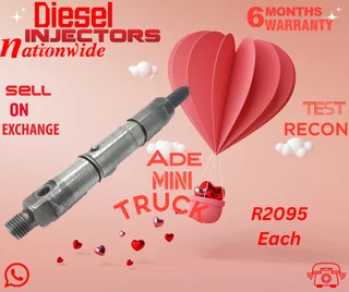 Ade Mini Truck diesel injectors
