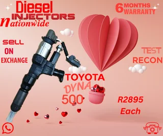 Toyota Dyna 500 diesel injectors