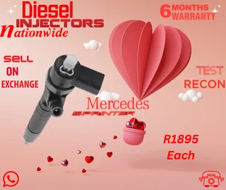 Mercedes Sprinter diesel injectors