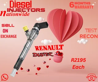 Renault Duster diesel injectors