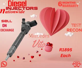 Mercedes Vito diesel injectors