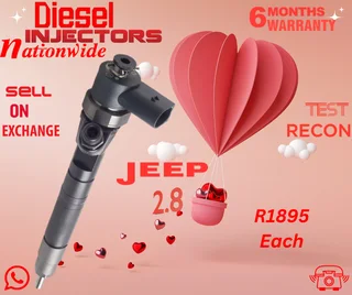 Jeep 2.8 diesel injectors