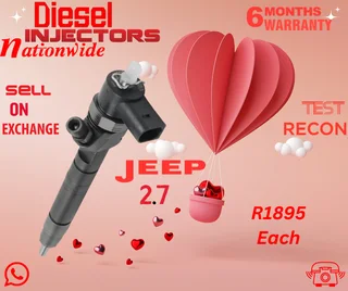 Jeep 2.7 diesel injectors