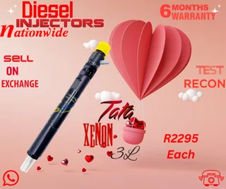 Tata Xenon 3 L diesel injectors