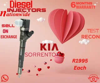Kia Sorrento diesel injectors