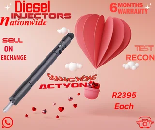 Ssangyong  Actyon diesel injectors