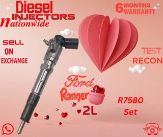 Ford Ranger 2 L diesel injectors