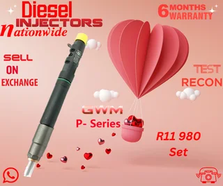 GWM P Series diesel injectors