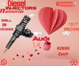 Audi 1.4 diesel injectors