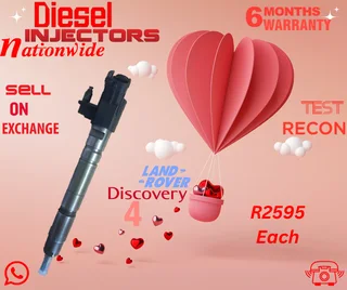 Land Rover Discovery 4 diesel injectors