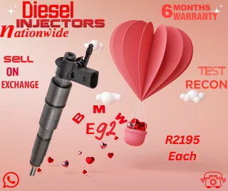 BMW E92 diesel injectors