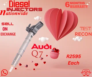 Audi Q7 diesel injectors