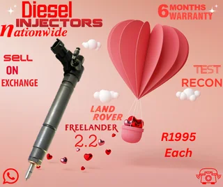 Land Rover Freelander 2.2 diesel injectors