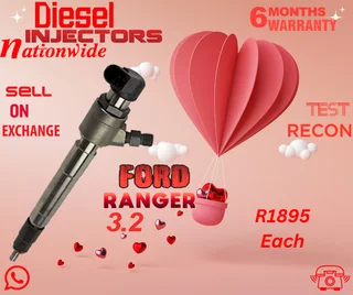 Ford Ranger 3.2 diesel injectors