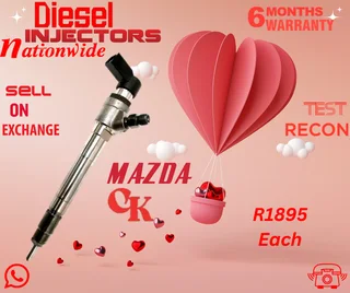 Mazda CK diesel injectors