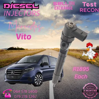Mercedes Vito diesel injectors