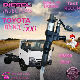 Toyota Dyna 500 diesel injectors