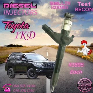 Toyota 1KD diesel injectors