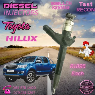 Toyota Hilux diesel injectors