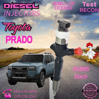 Toyota Prado diesel injectors