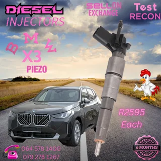BMW X3 Piezo diesel injectors