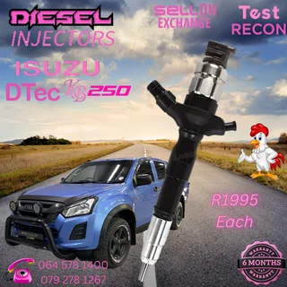Isuzu Dteq KB250 diesel injectors