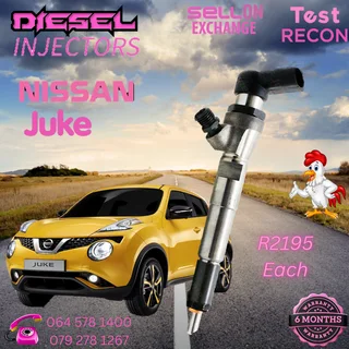 Nissan Juke diesel injectors