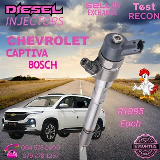 Chevrolet Captiva Bosch diesel injectors