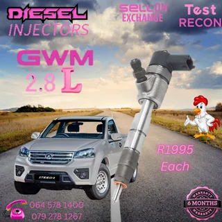 GWM 2.8 diesel injectors