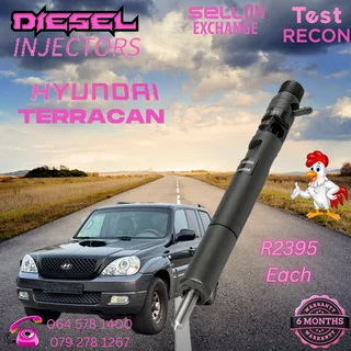 Hyundai Terracan diesel injectors