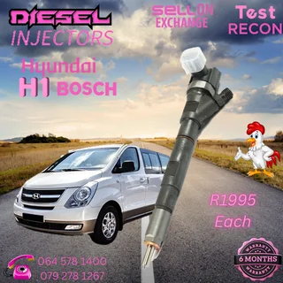 Hyundai H1 Bosch diesel injectors