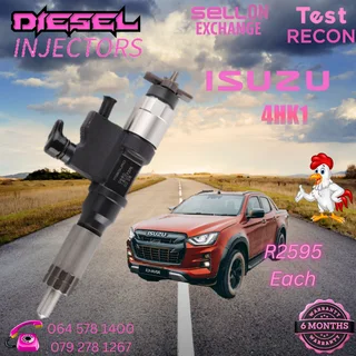 Isuzu 4HK1 diesel injectors